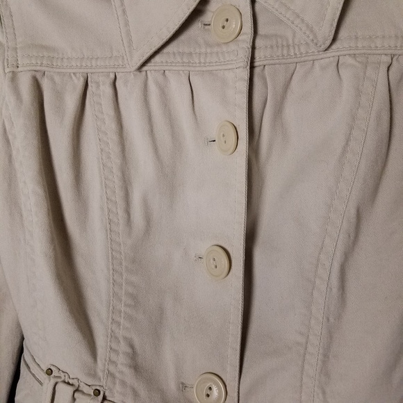 Tommy Hilfiger Khaki Trench Coat size M - Picture 3 of 8